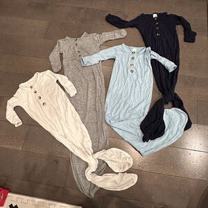 BUNDLE! Lou Lou & Company Newborn Gowns